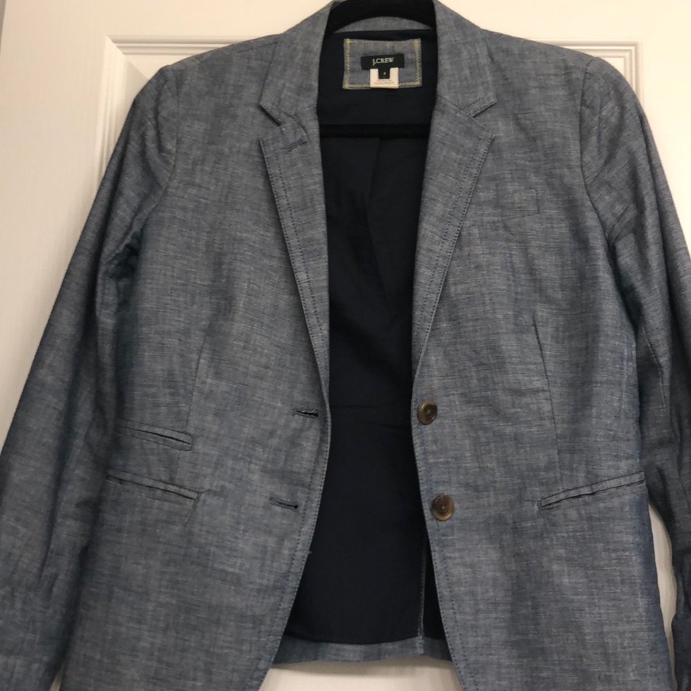 Chambray Blazer - image 2